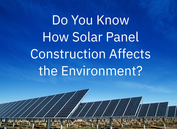 solar and the environment